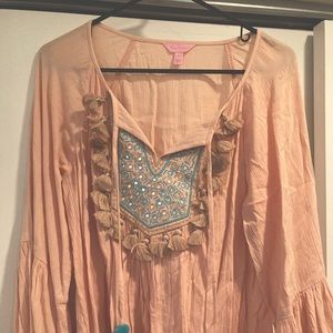 Lilly Pulitzer tunic top, size S